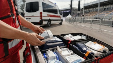 Дежурство скорой на мероприятиях в Сальске