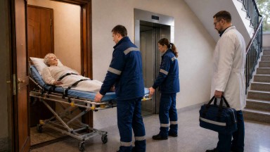 Транспортировка больных после выписки в Сальске